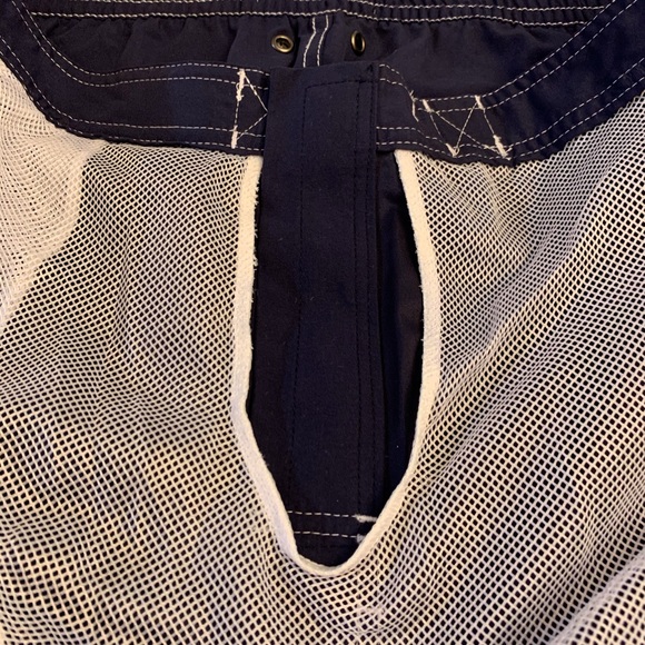 NWT Trunks Surf & Swim Navy Board Shorts - Picture 9 of 9